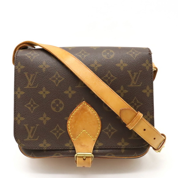 Louis Vuitton Bag Pochette Cartesiere Shoulder Crossbody Monogram - Picture 1 of 8